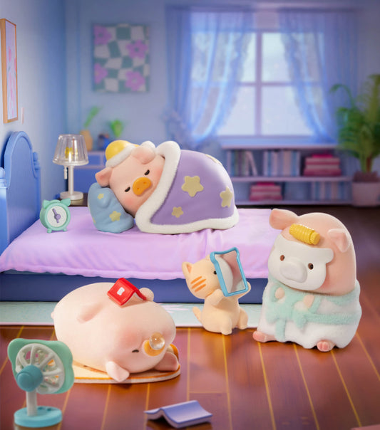 Lulu The Piggy Stay with You Series Cute Pig Figures Collectible Toys Kawaii Birthday Gifts