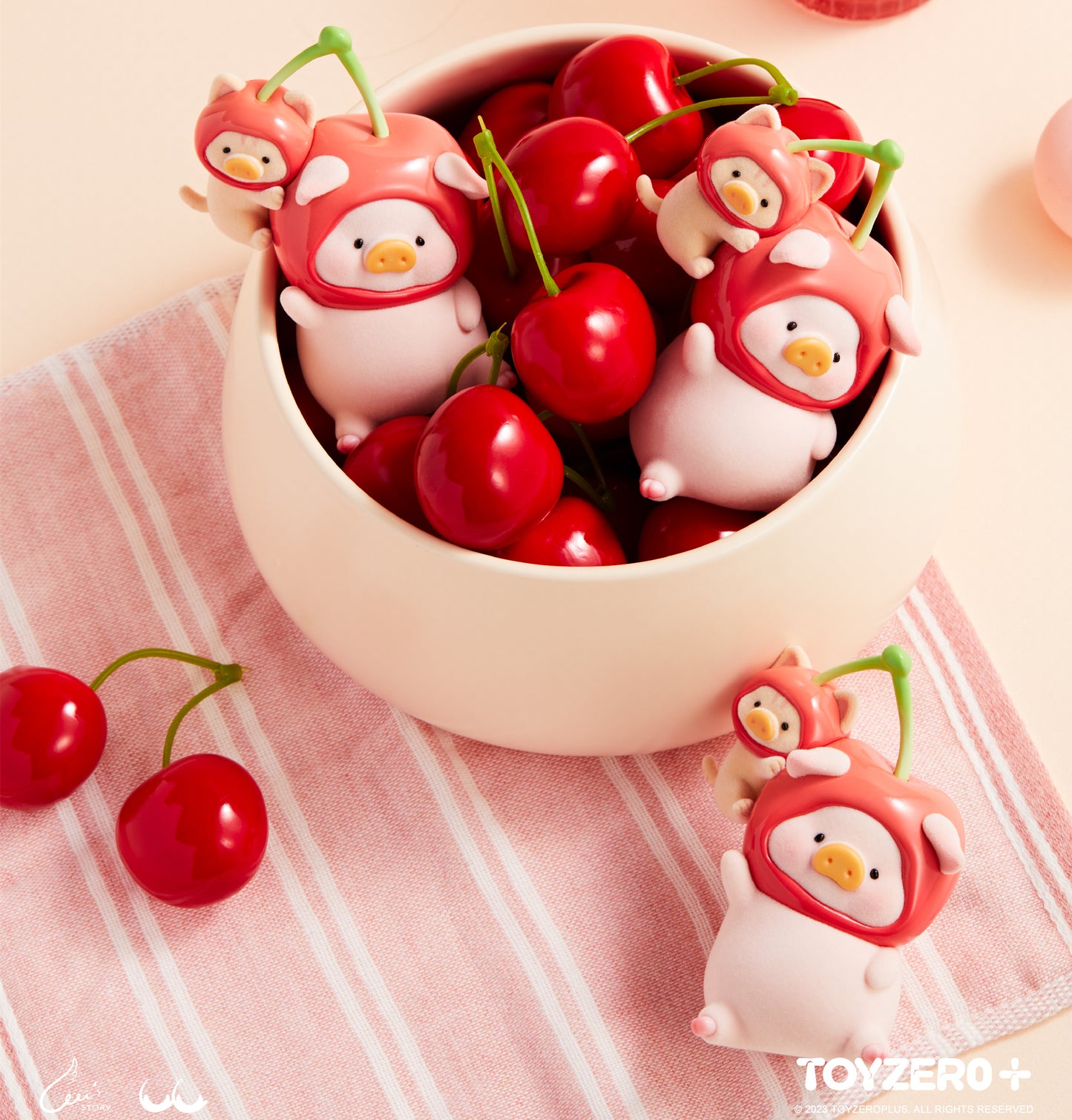 Lulu The Piggy Fruit Series Blind Box Limited Figures Strawberry Pig Figurine Popular Collectible Art Toy Hot Toys Cute Creative Gift