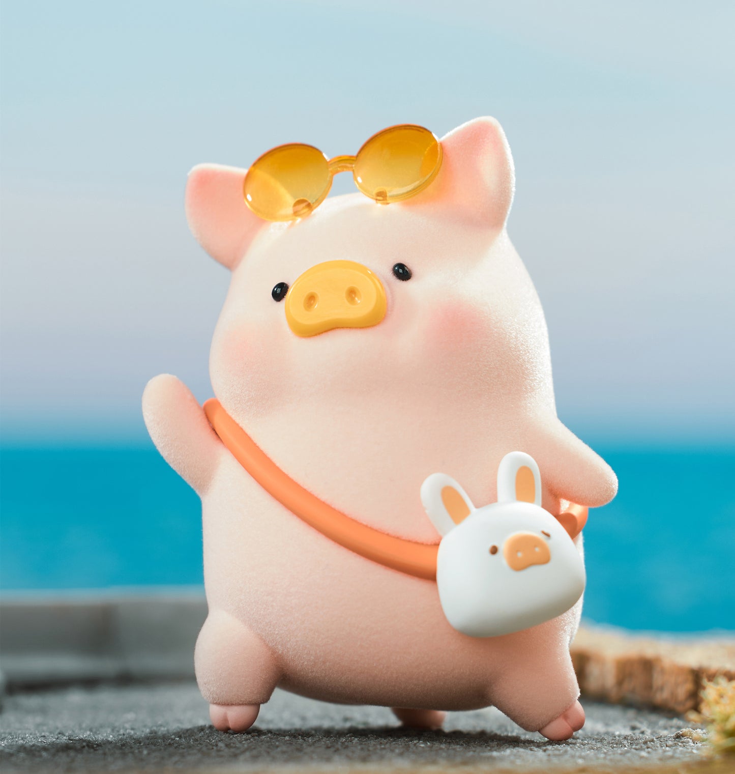 Lulu The Piggy Travel Series Cute Pig Blind Box Figures Collectible Toys Birthday Gift