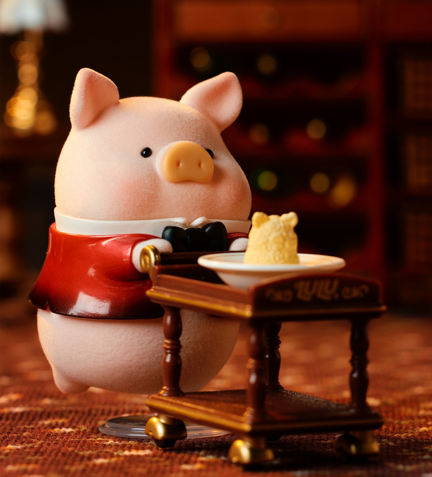 Lulu The Piggy Pigchelin Restaurant Series Cute Pig Blind Box Figures Collectible Toys Birthday Gift