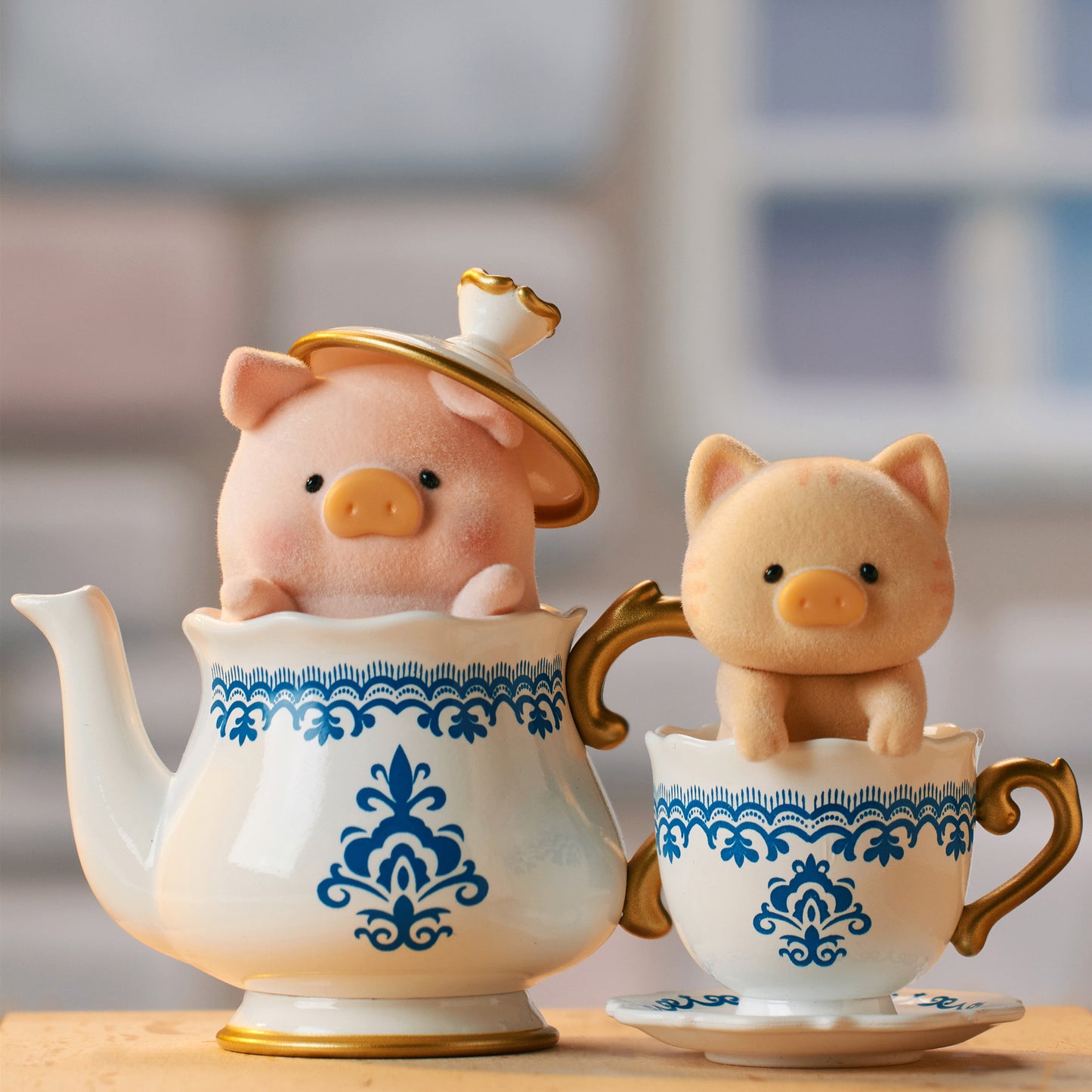 Lulu The Piggy Pigchelin Restaurant Series Cute Pig Blind Box Figures Collectible Toys Birthday Gift