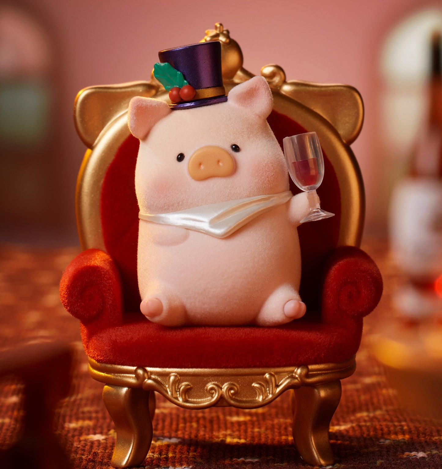 Lulu The Piggy Pigchelin Restaurant Series Cute Pig Blind Box Figures Collectible Toys Birthday Gift