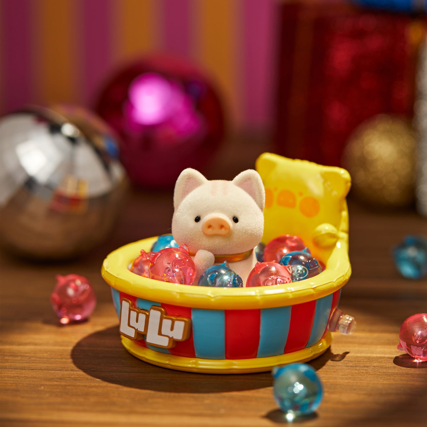 Lulu The Piggy Celebration Series Cute Pig Blind Box Figures Collectible Toys Birthday Gift