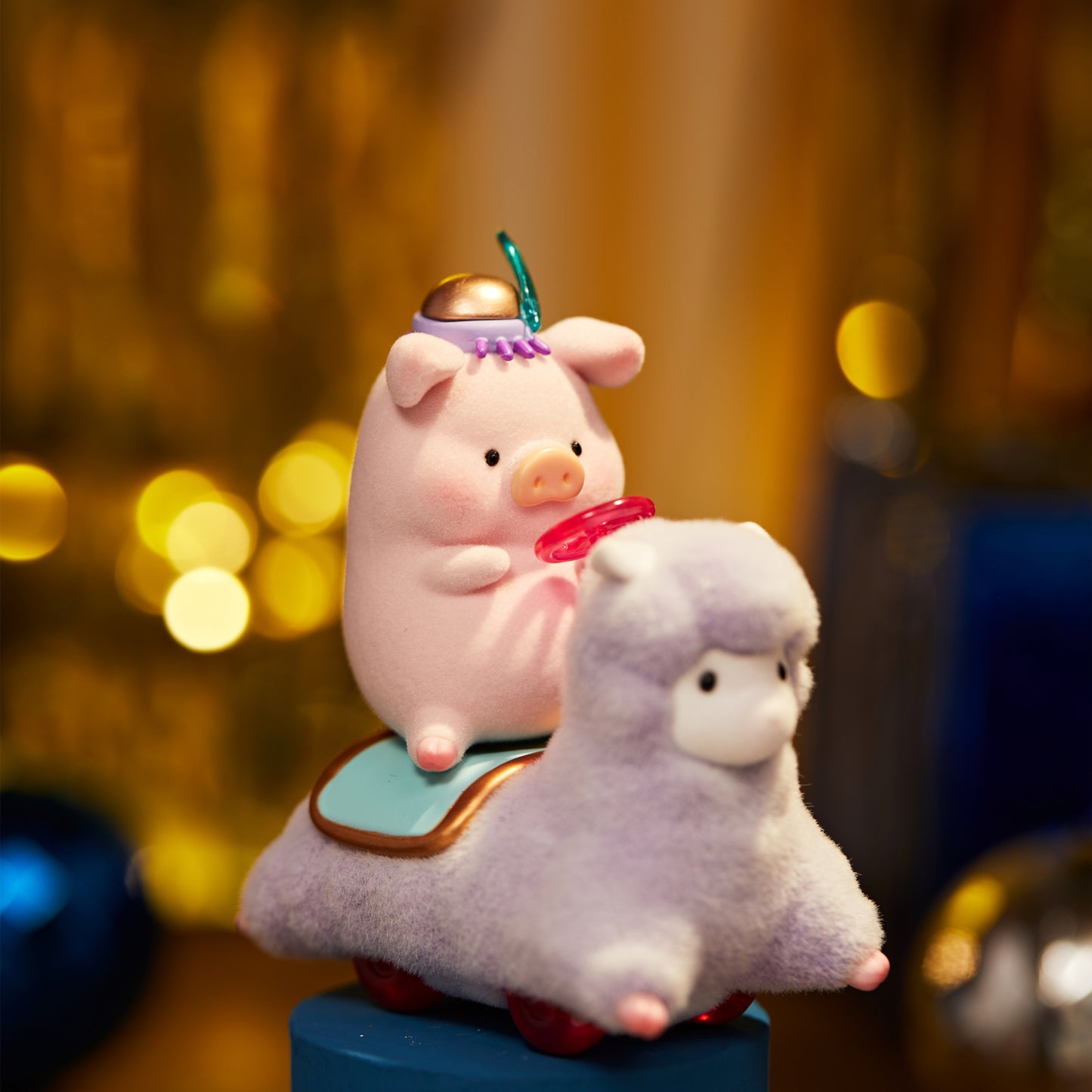 Lulu The Piggy Celebration Series Cute Pig Blind Box Figures Collectible Toys Birthday Gift