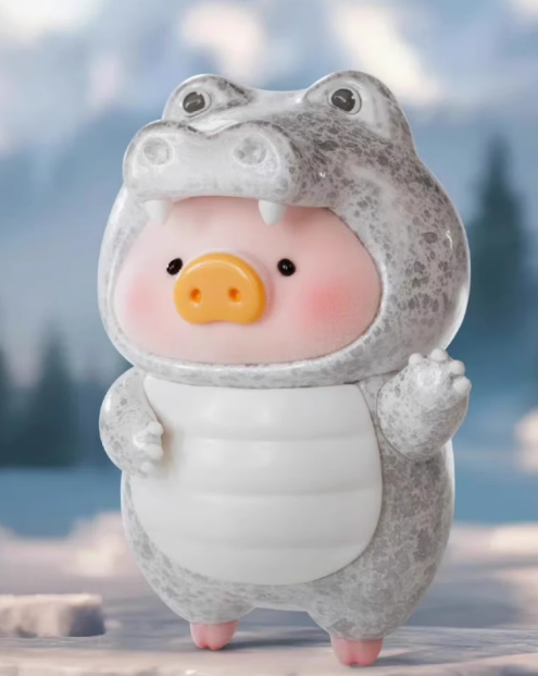 Lulu The Piggy Animal Party Series Cute Pig Blind Box Figures Collectible Toys Kawaii Birthday Gifts Home Decorations