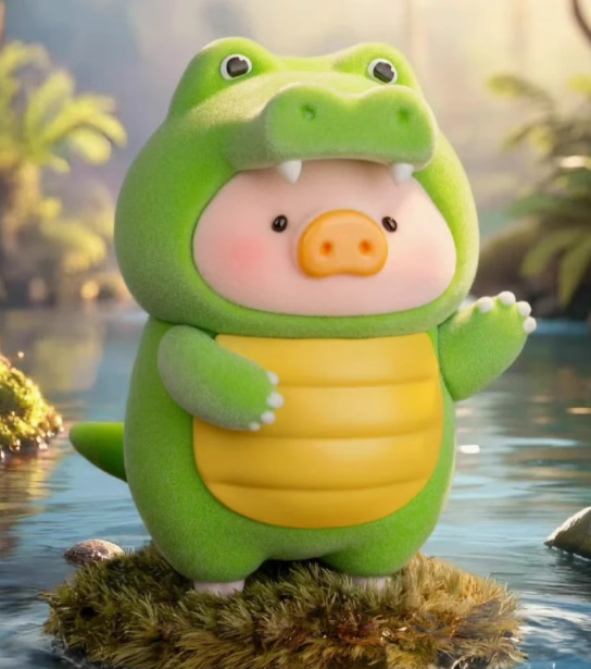 Lulu The Piggy Animal Party Series Cute Pig Blind Box Figures Collectible Toys Kawaii Birthday Gifts Home Decorations