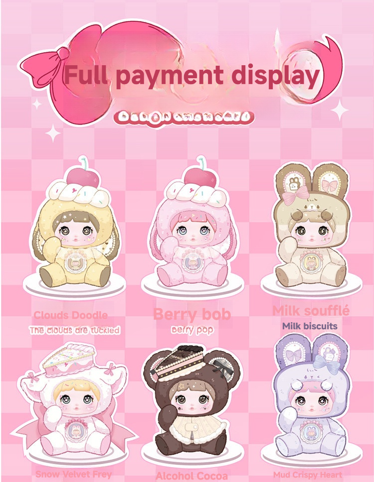Nommi × Amarilith A Bite of Sweetheart Series Plush Blind Box