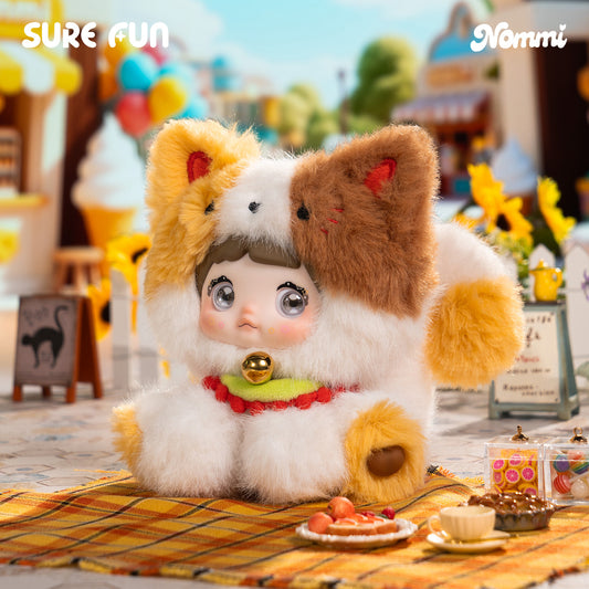 Nommi sitting zoo series plush blind box figures