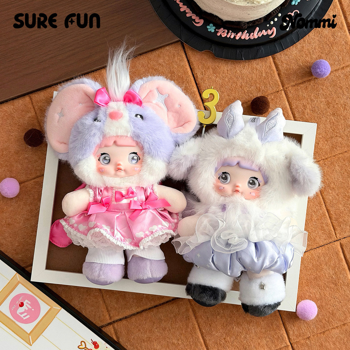 Nommi Freasure Collector Series Plush Blind Box Figures