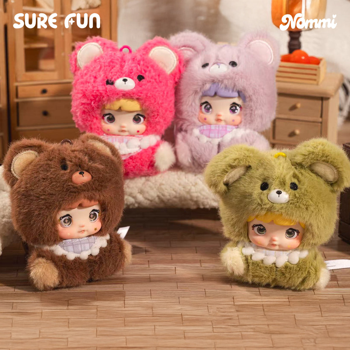 Nommi Fairytale Town Series Plush Blind Box Figures