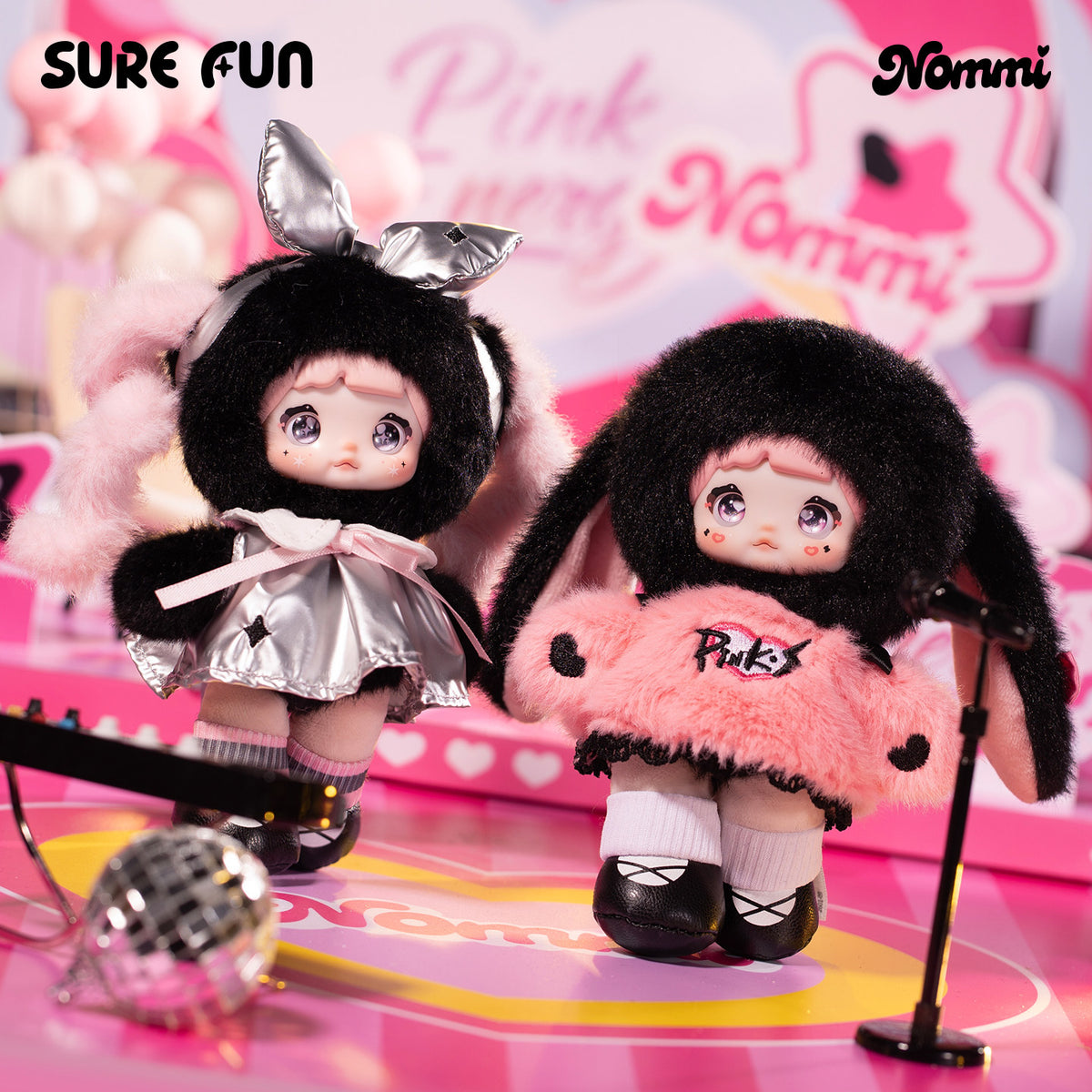 Nommi pinky energy series plush blind box figures