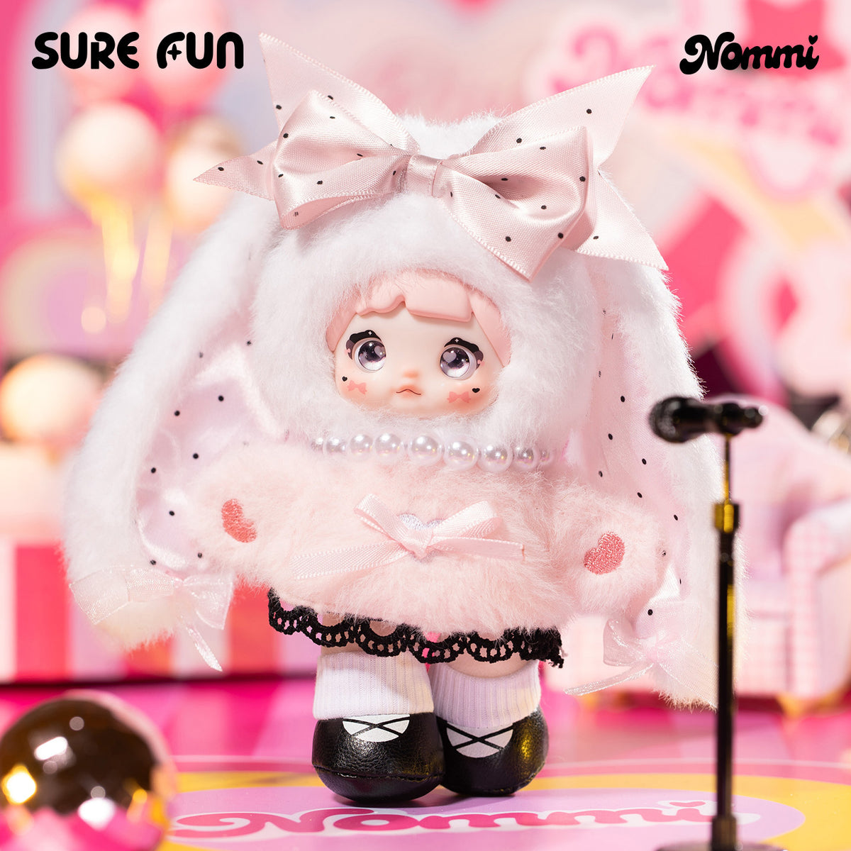 Nommi pinky energy series plush blind box figures
