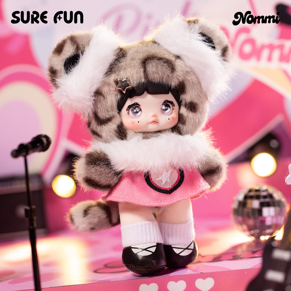 Nommi pinky energy series plush blind box figures