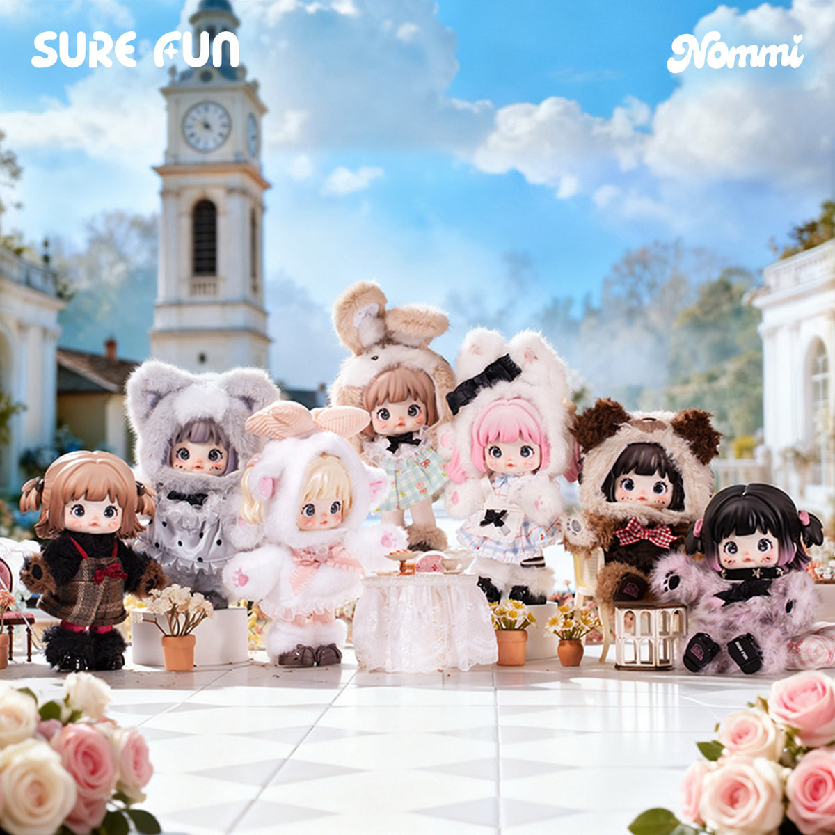 Nommi Forest Kingdom Series Bjd Plush Blind Box Figures