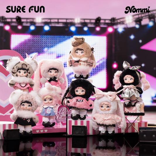 Nommi pinky energy series plush blind box figures