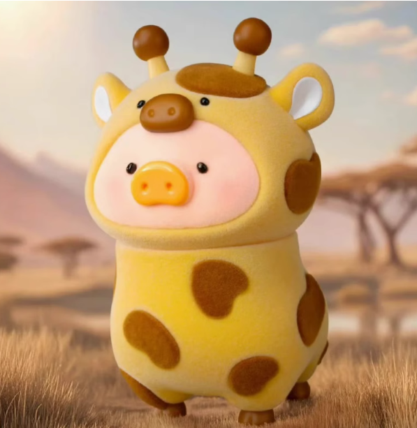 Lulu The Piggy Animal Party Series Cute Pig Blind Box Figures Collectible Toys Kawaii Birthday Gifts Home Decorations