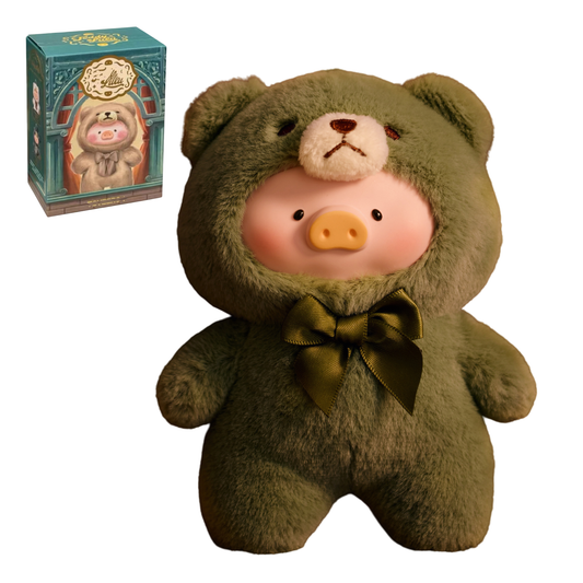 Lulu The Piggy Pig Vintage Bear Blind Box Figures Plush Pendant Cute Collectible Toys Birthday Gifts