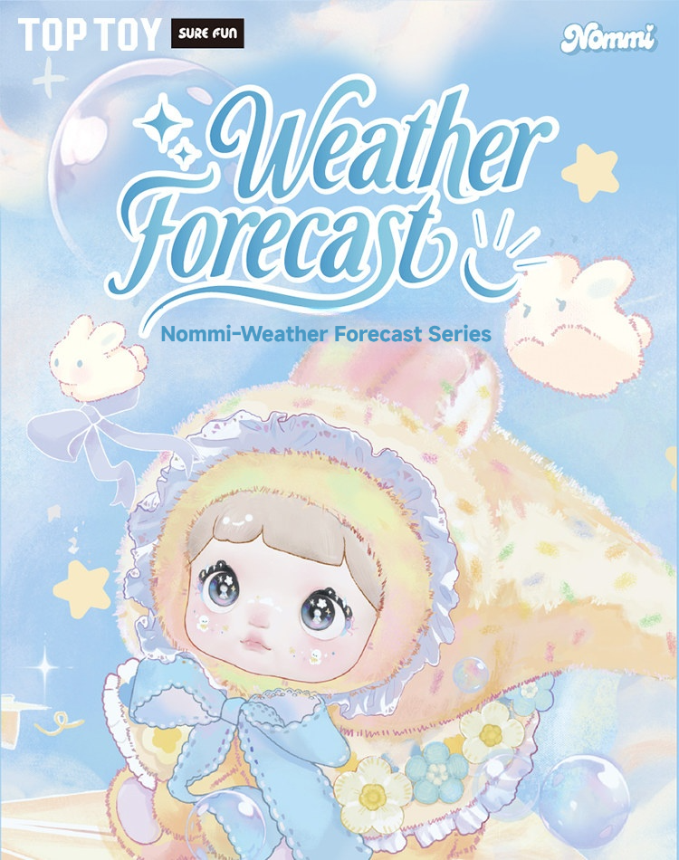 Nommi Weather Forecast Series Plush Blind Box Figures