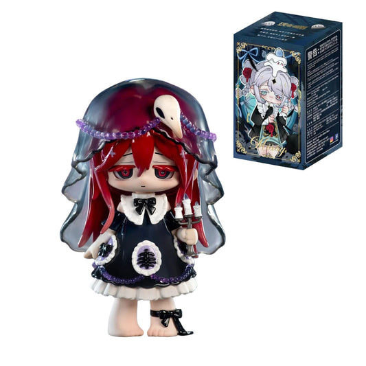 maidimiao Missy Cute Girl Crow Paradise Series Blind Box Figures Figurine Ornament