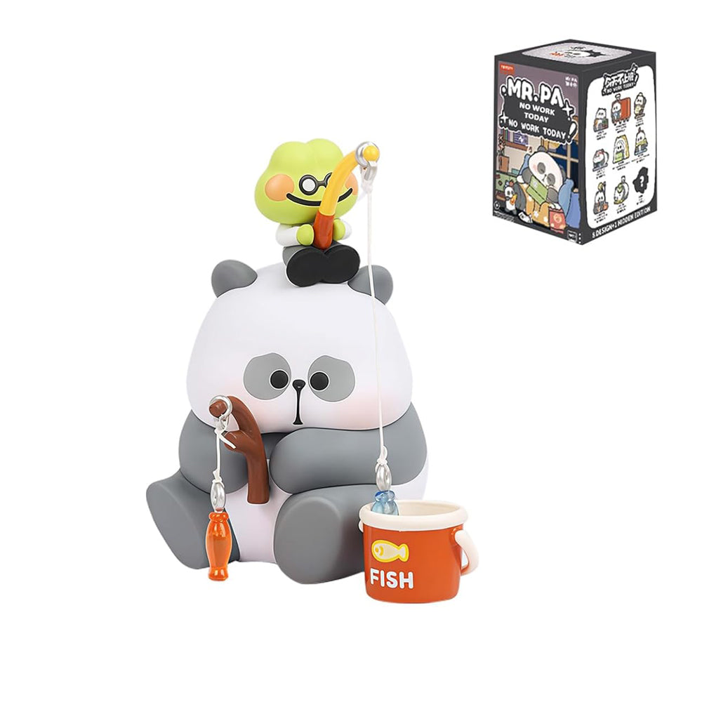 Mr.Pa Panda  No Work Today Blind Box Figures Toys