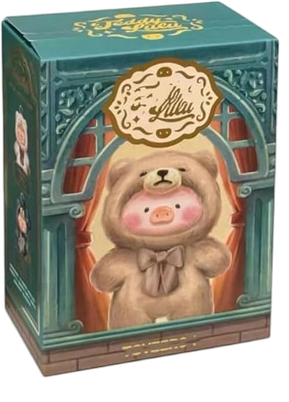 Lulu The Piggy Pig Vintage Bear Blind Box Figures Plush Pendant Cute Collectible Toys Birthday Gifts