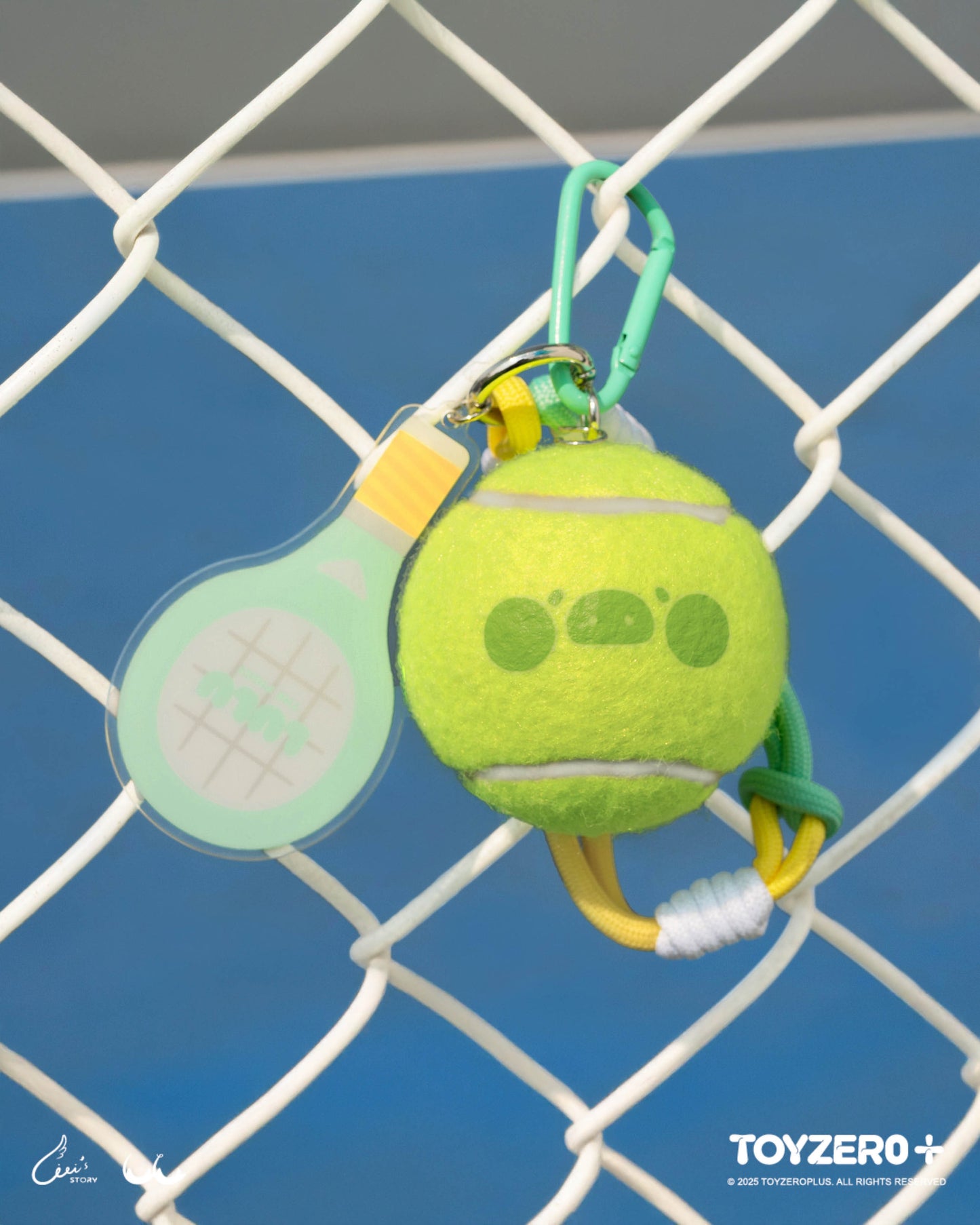 Lulu The Piggy Tennis Pig Series1 Keychain Pendant