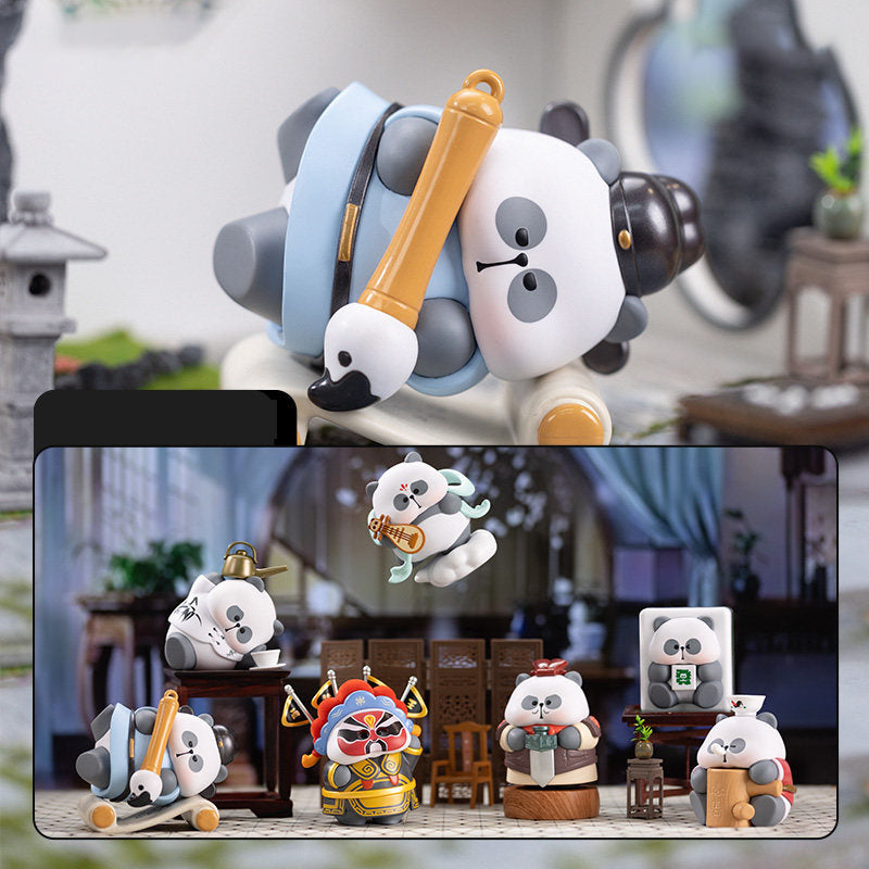 Mr.Pa Panda Blind Box Figures Chinese Cultural Heritage Travelogue