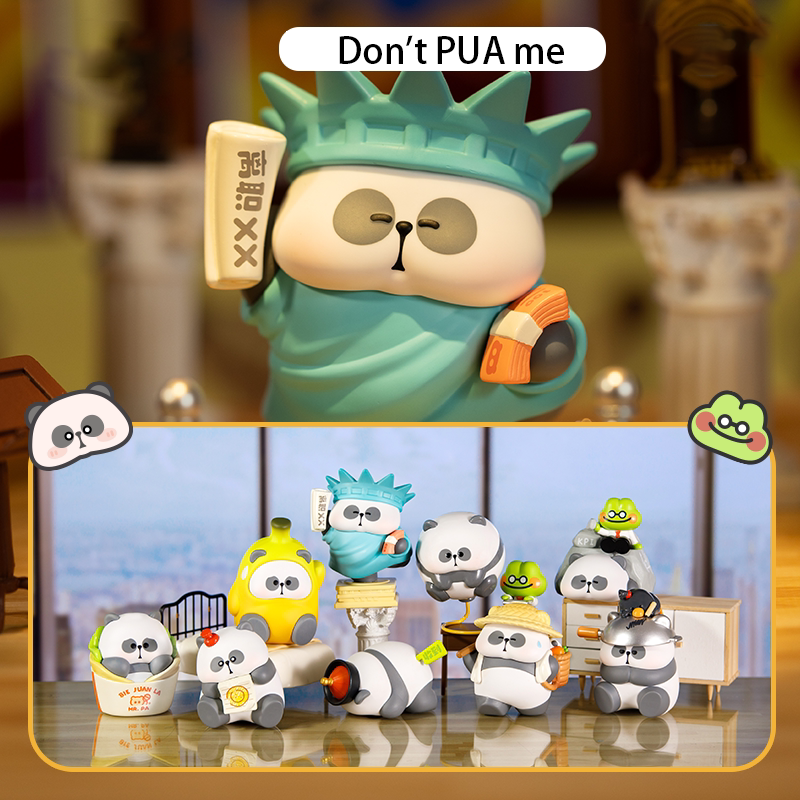 Mr Pa Panda  Please Don't Try to Pua Me Blind Box Figures Toys
