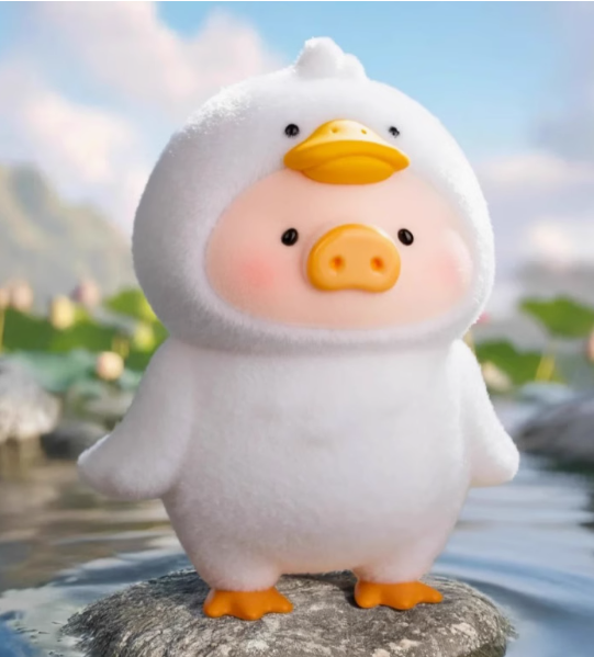 Lulu The Piggy Animal Party Series Cute Pig Blind Box Figures Collectible Toys Kawaii Birthday Gifts Home Decorations