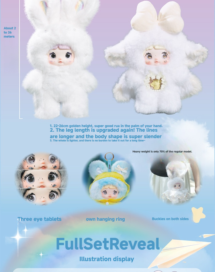 Nommi Weather Forecast Series Plush Blind Box Figures