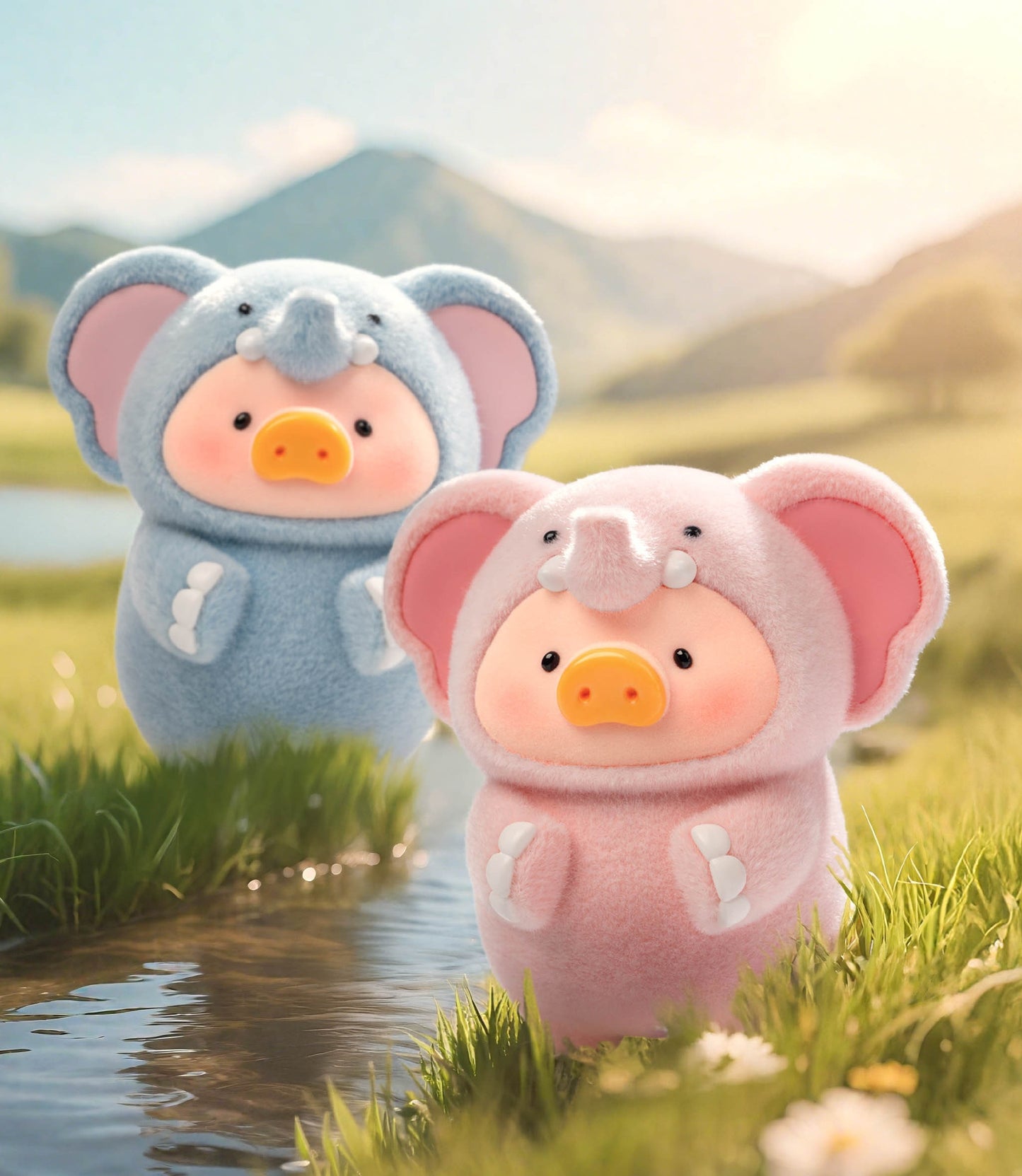 Lulu The Piggy Animal Party Series Cute Pig Blind Box Figures Collectible Toys Kawaii Birthday Gifts Home Decorations