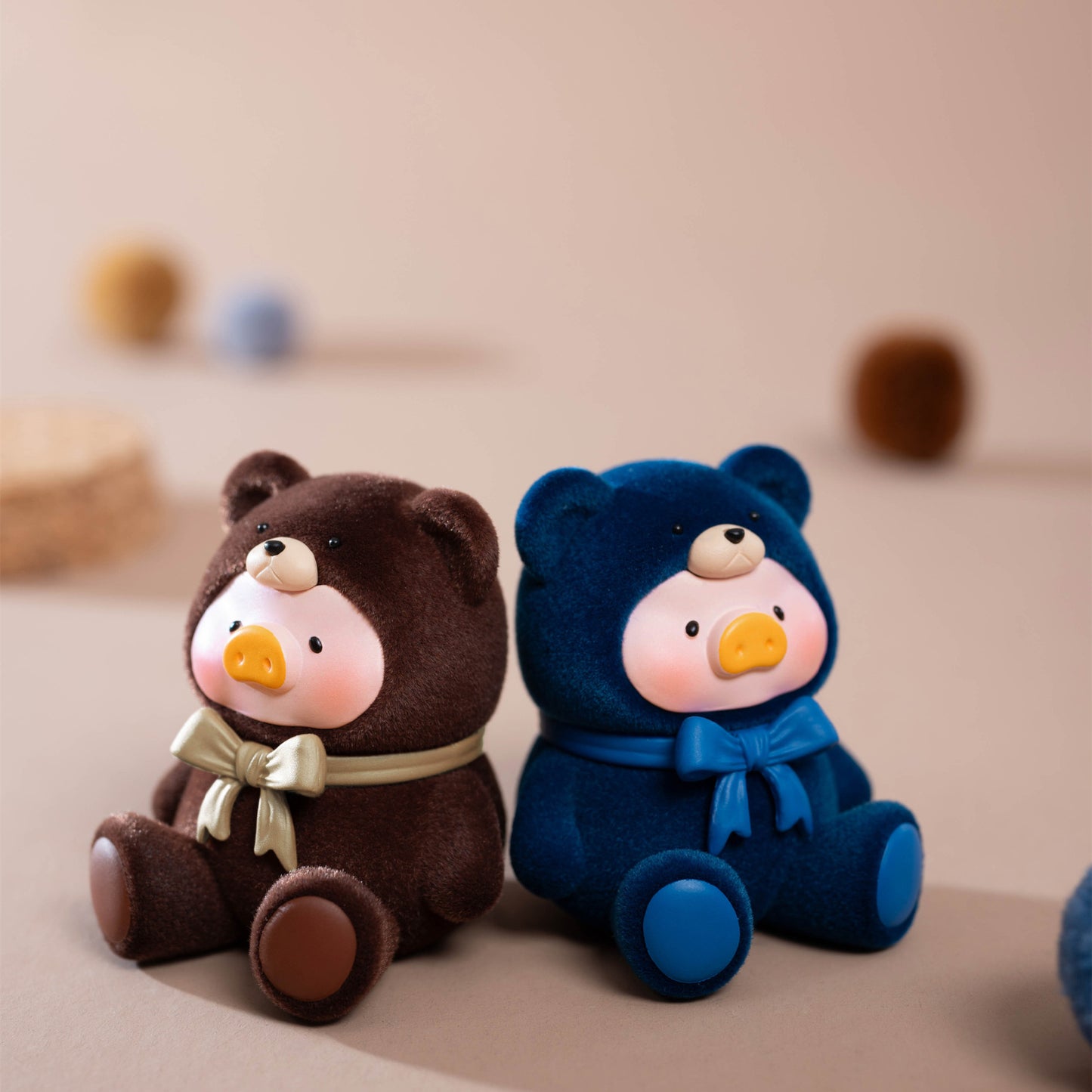 Lulu The Piggy Bear Mini Bean Blind Box Figures  Collection Blind Bags Cute Birthday Gifts