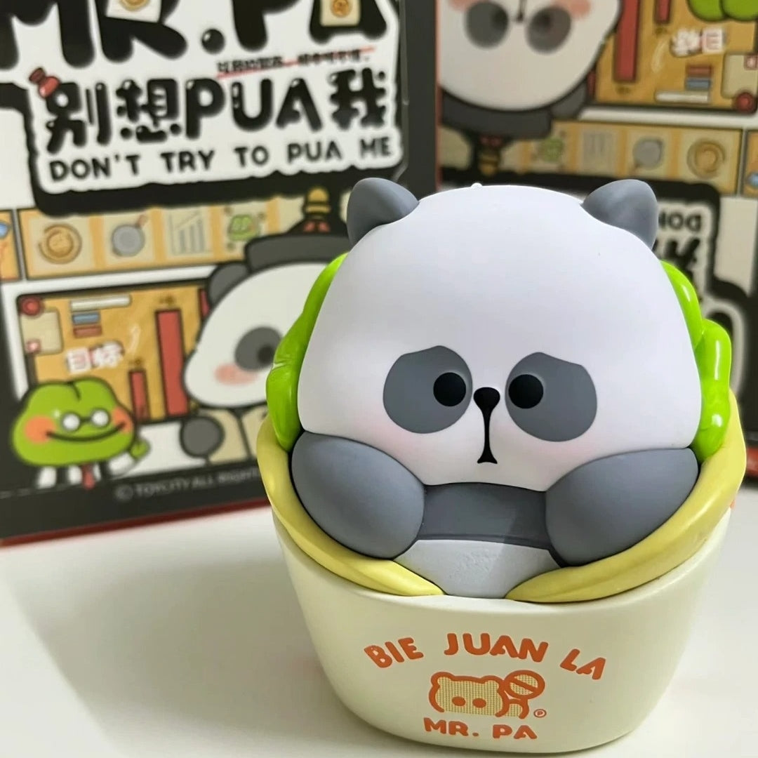 Mr Pa Panda  Please Don't Try to Pua Me Blind Box Figures Toys