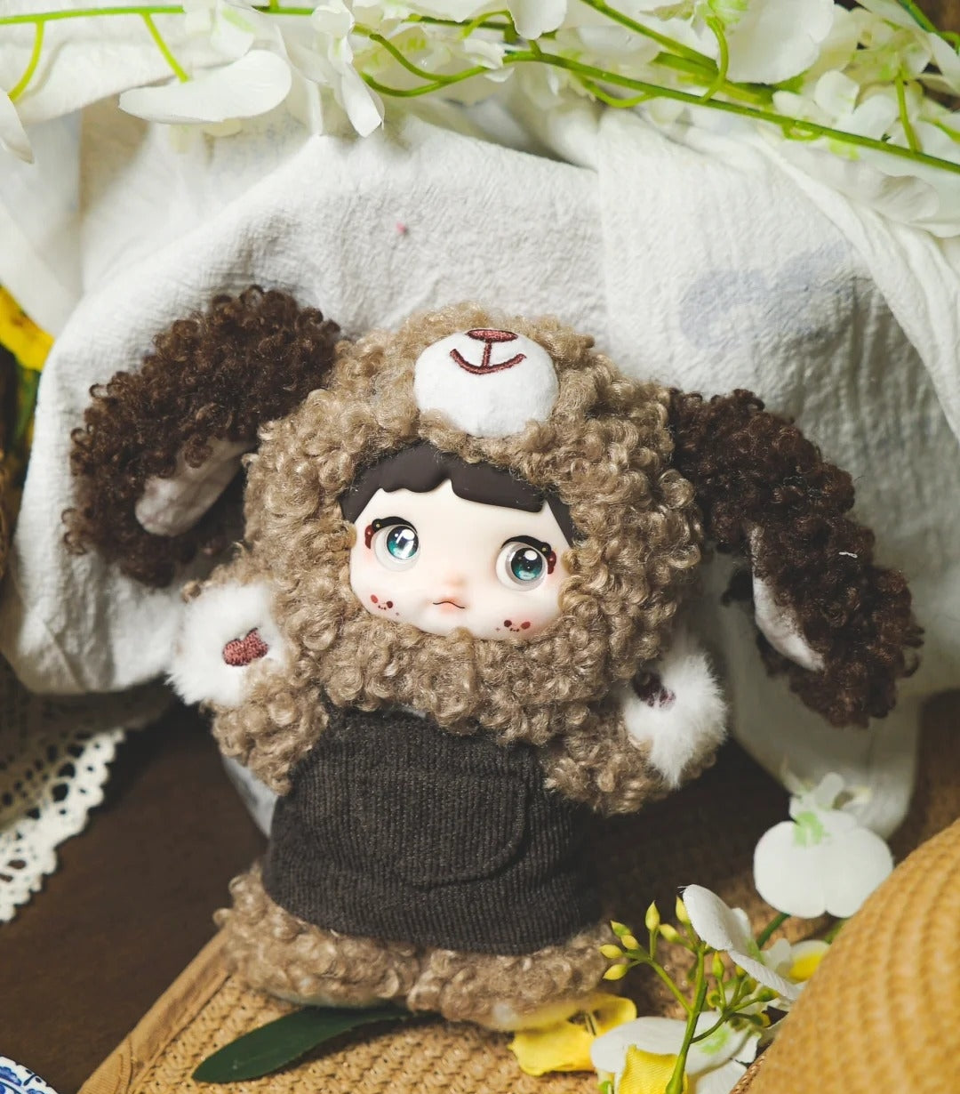 Nommi Puppy Diary Series Plush Blind Box Figures Cute Dog Collectible Toys Birthday Gifts