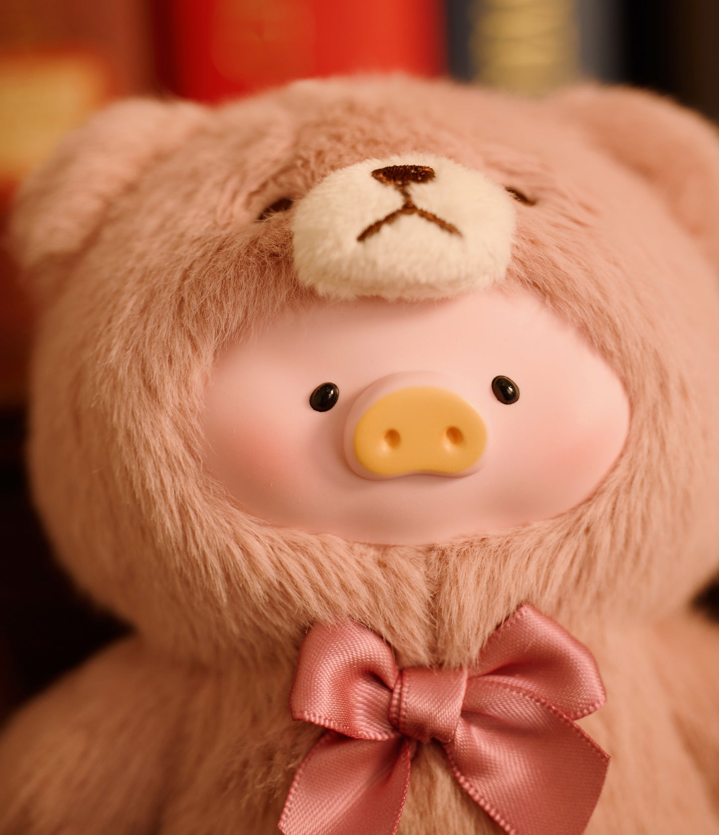 Lulu The Piggy Pig Vintage Bear Blind Box Figures Plush Pendant Cute Collectible Toys Birthday Gifts