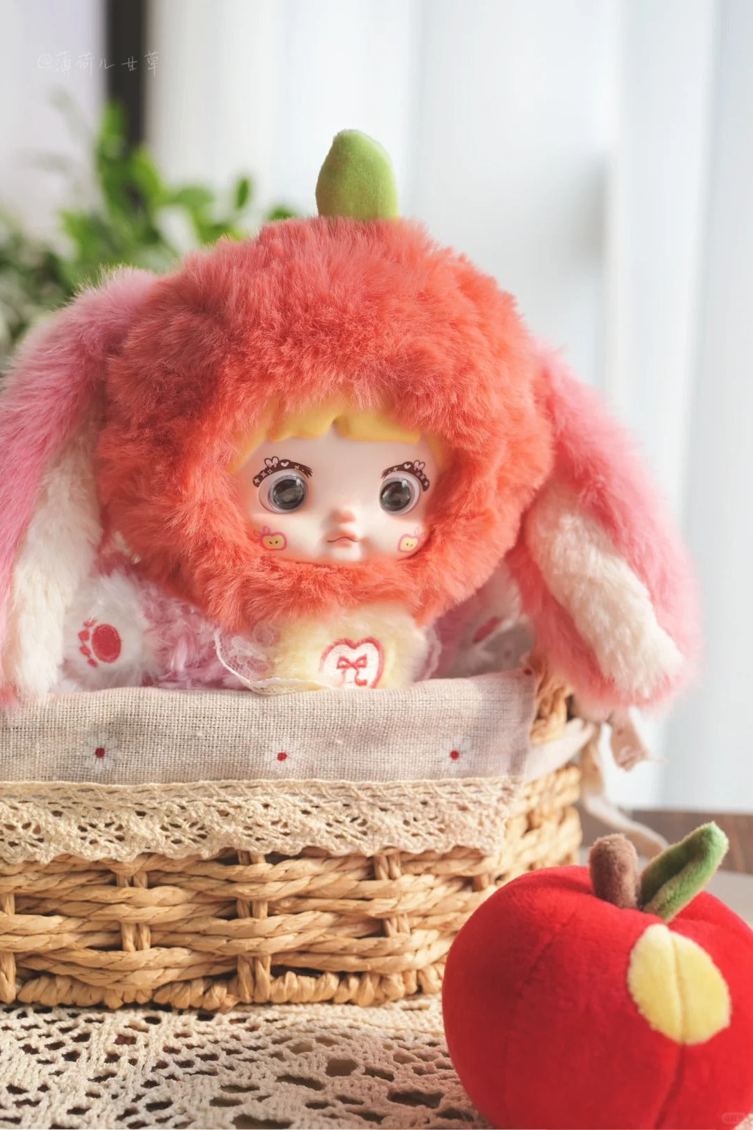 Nommi Interesting Fruits Series Plush Blind Box Figures Adorable Collectible Pendant for Bags & Keys, Modern Home Decoration