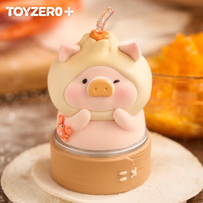 Lulu The Piggy Limited Figures  Crab-flavored bun