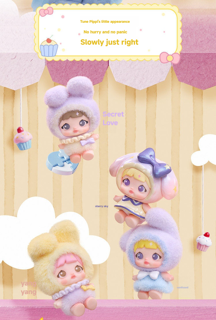 Nommi Sweetheart Project Series Chibi PVC Figure, Decorative Desktop Ornament for Display, Collectible Anime Figure for Birthday