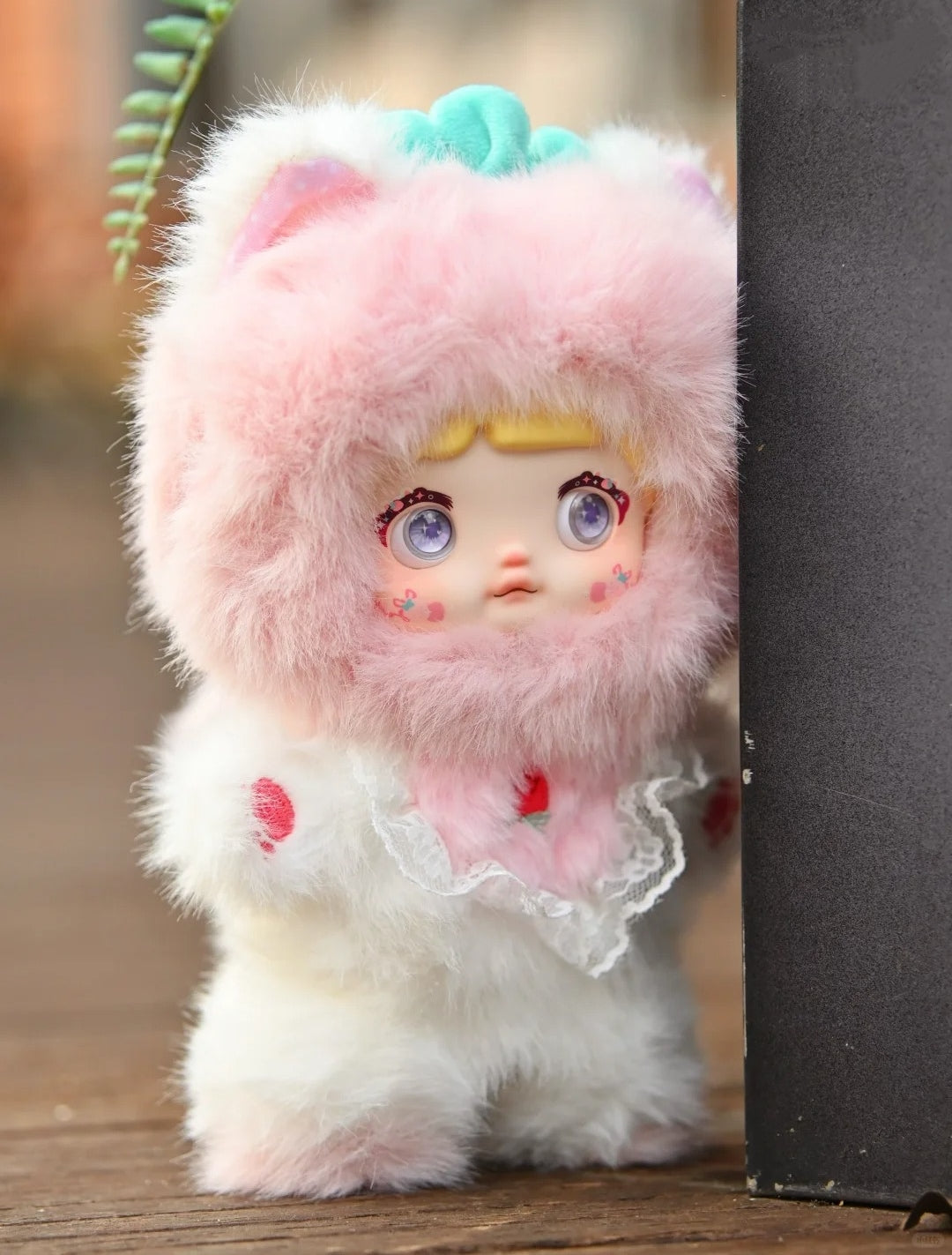 Nommi Interesting Fruits Series Plush Blind Box Figures Adorable Collectible Pendant for Bags & Keys, Modern Home Decoration