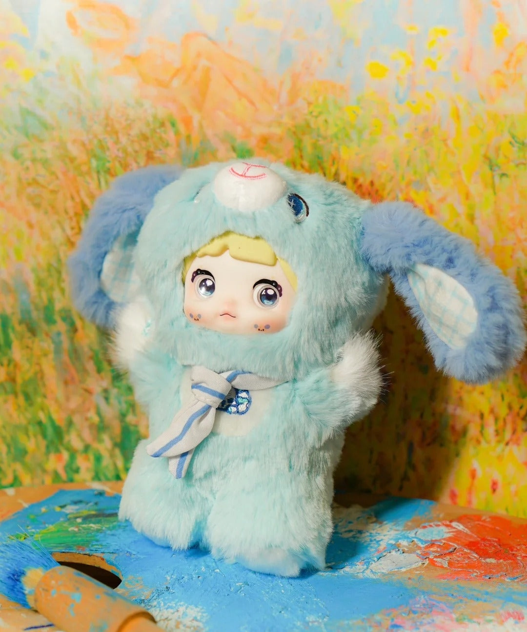 Nommi Puppy Diary Series Plush Blind Box Figures Cute Dog Collectible Toys Birthday Gifts