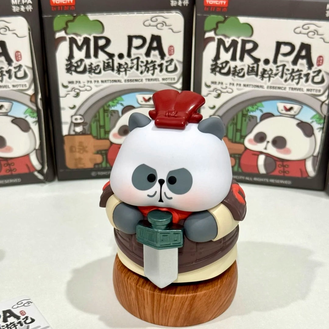 Mr.Pa Panda Blind Box Figures Chinese Cultural Heritage Travelogue