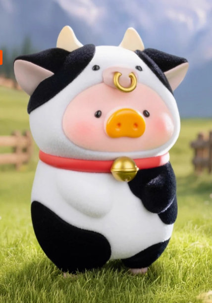 Lulu The Piggy Animal Party Series Cute Pig Blind Box Figures Collectible Toys Kawaii Birthday Gifts Home Decorations