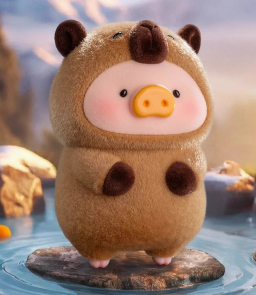 Lulu The Piggy Animal Party Series Cute Pig Blind Box Figures Collectible Toys Kawaii Birthday Gifts Home Decorations