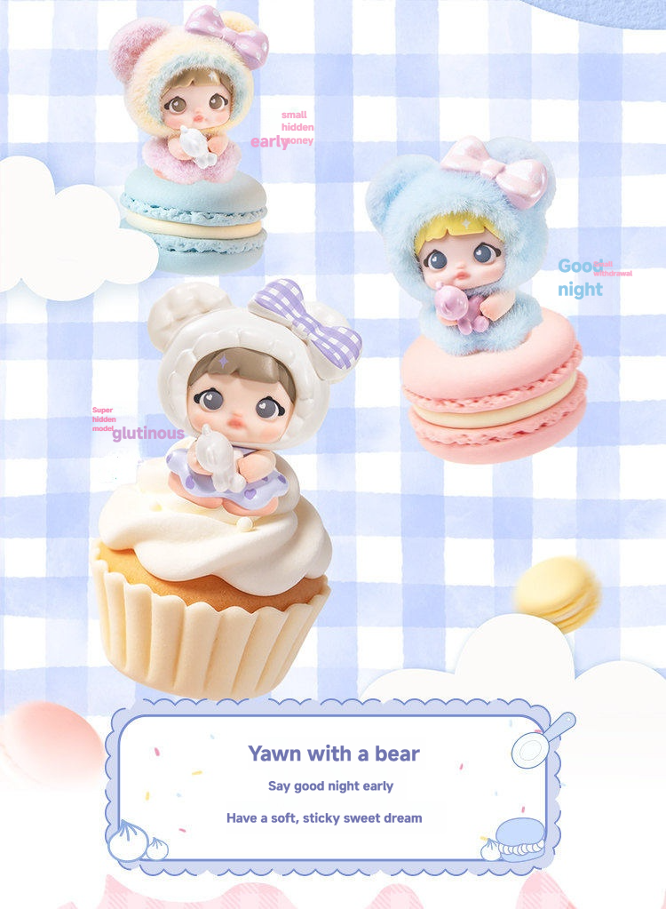 Nommi Sweetheart Project Series Chibi PVC Figure, Decorative Desktop Ornament for Display, Collectible Anime Figure for Birthday