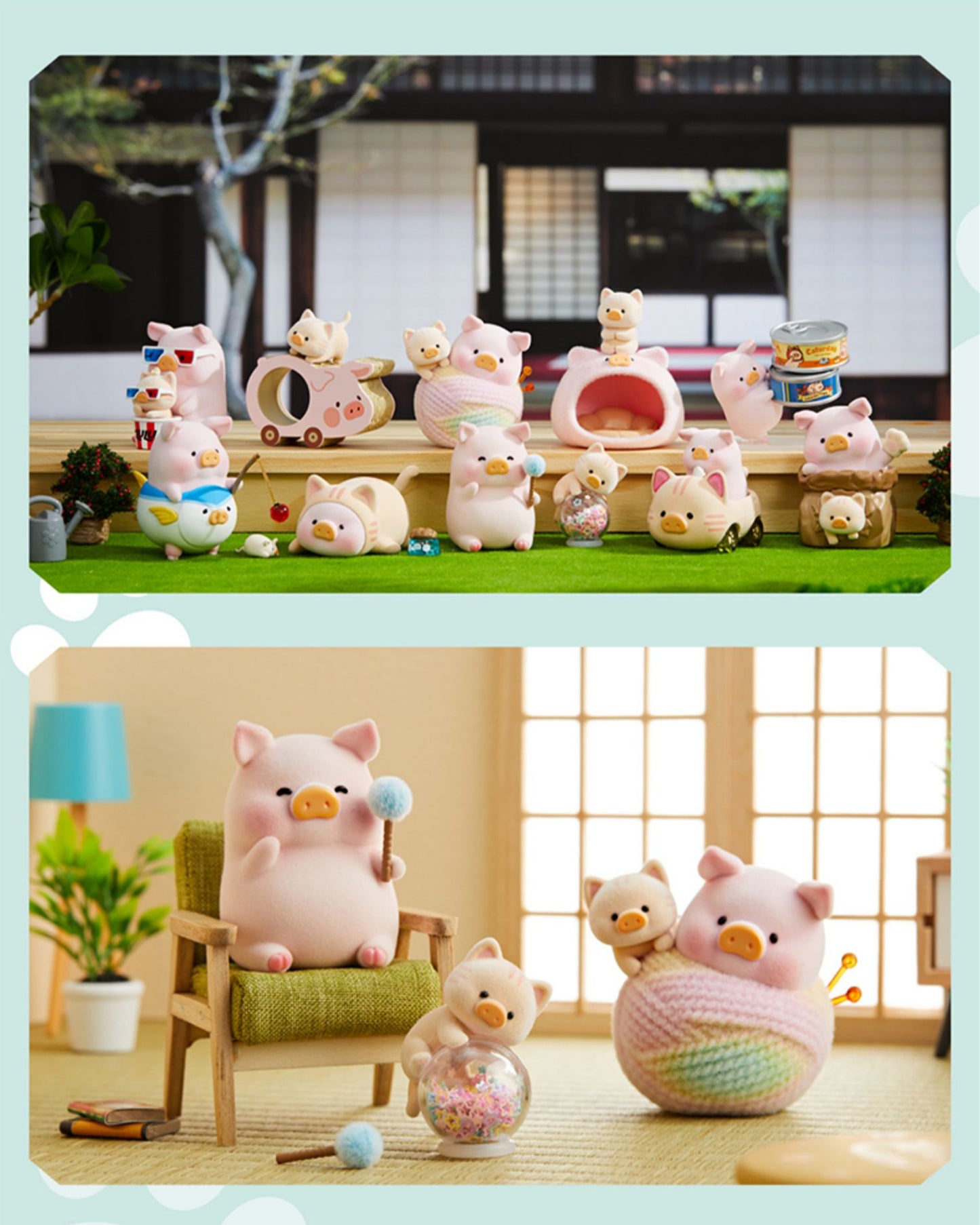 Lulu The Piggy Caturday Series Cute Pig Blind Box Figures Collectible Toys Birthday Gift