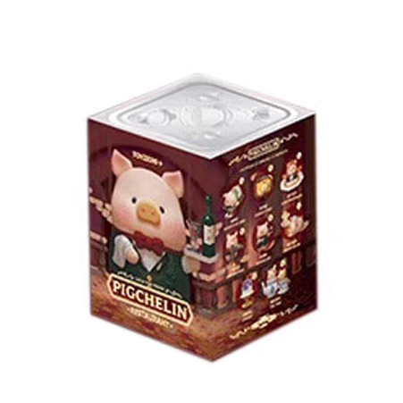 Lulu The Piggy Pigchelin Restaurant Series Cute Pig Blind Box Figures Collectible Toys Birthday Gift