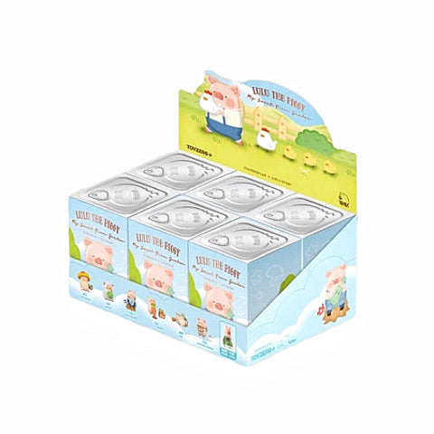 Lulu The Piggy Farm Series Cute Pig Blind Box Figures Collectible Toys Birthday Gift