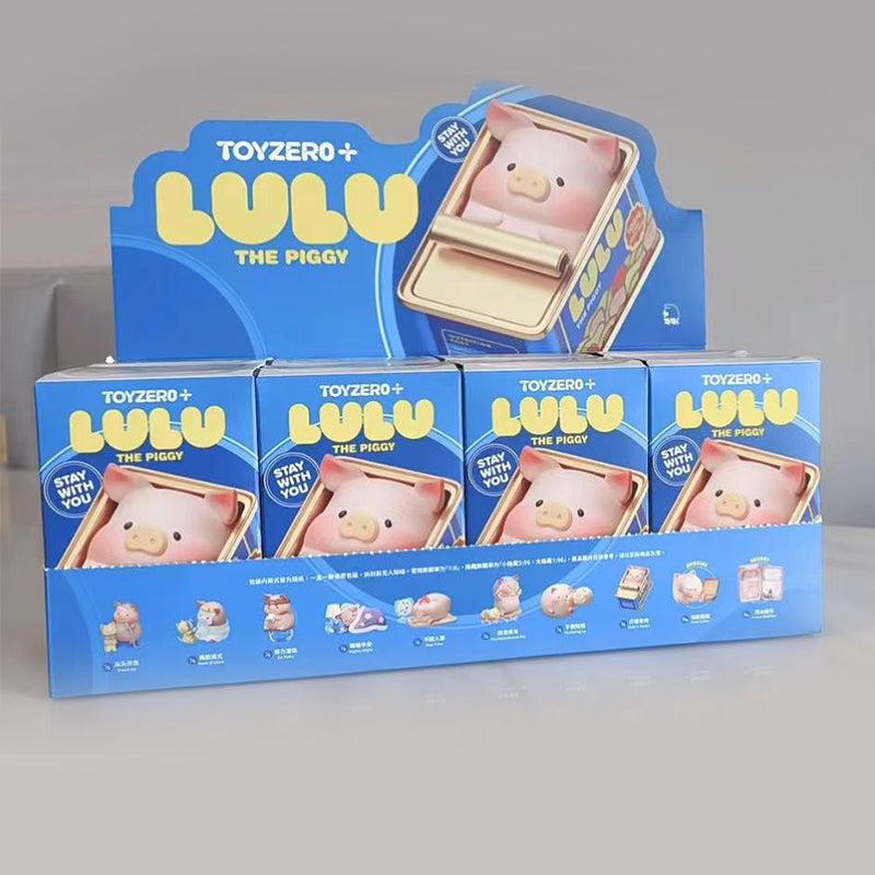 Lulu The Piggy Stay with You Series Cute Pig Figures Collectible Toys Kawaii Birthday Gifts