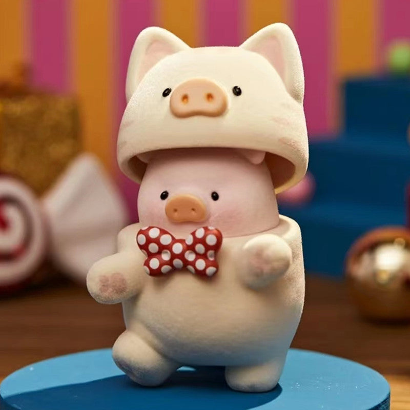 Lulu The Piggy Celebration Series Cute Pig Blind Box Figures Collectible Toys Birthday Gift