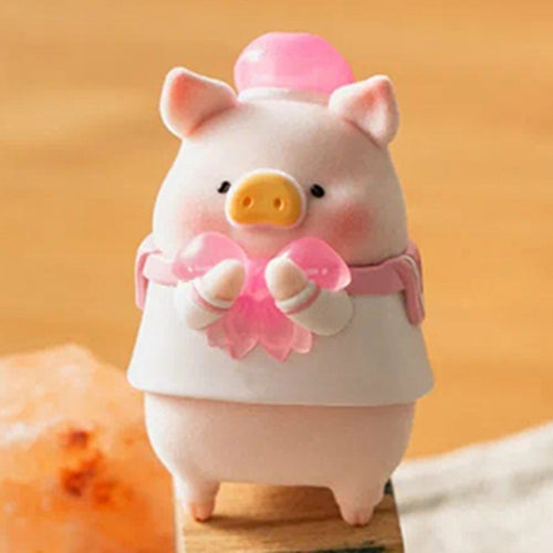 Lulu The Piggy in Bloom Sakura Series Cute Pig Blind Box Figures Collectible Toys Kawaii Birthday Gifts